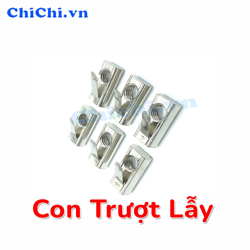 Con trượt lẫy nhôm định hình