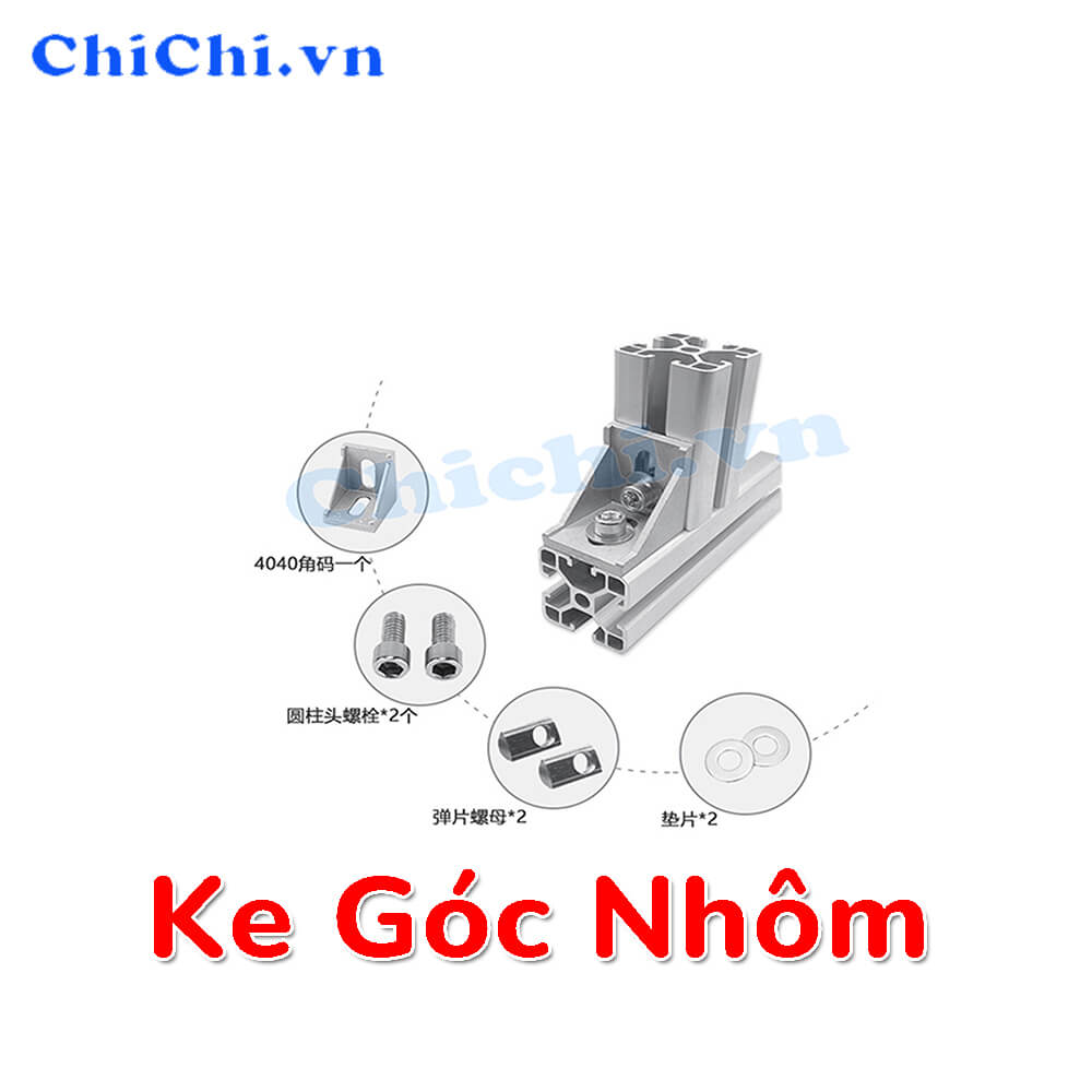 Ke vuông nhôm định hình Ke vuông nhôm định hình