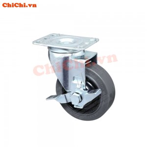 Bánh xe cao su chống tĩnh điện AHS 100 Khóa1
